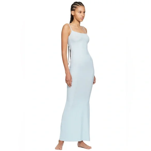Soft lounge long slip dress - Picture 4 of 4